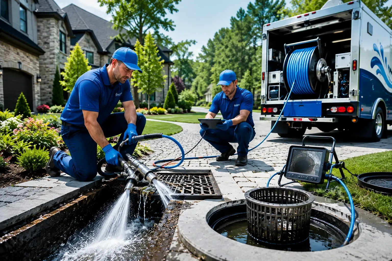Local outdoor drain cleaning professionals in Curtis, AR